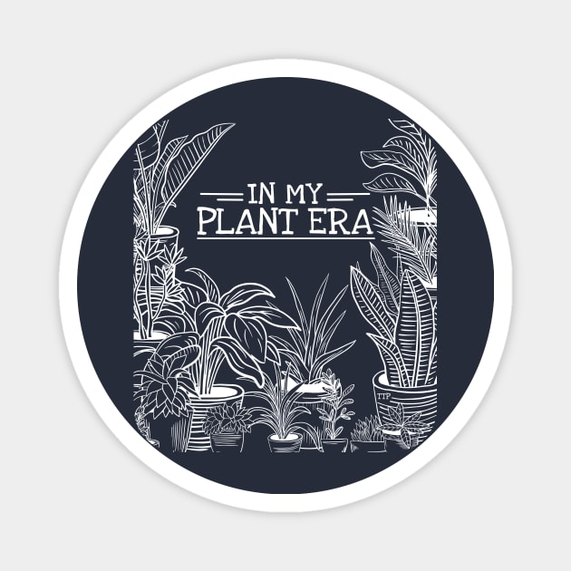 In My Plant Era Magnet by Tanner The Planter